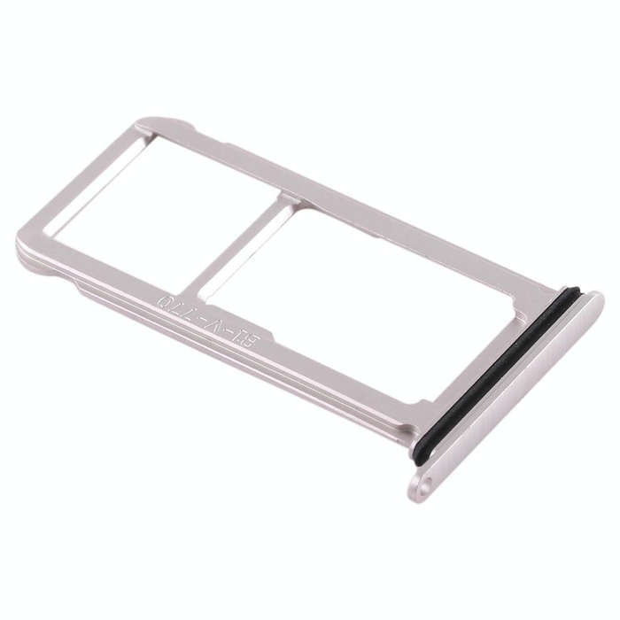 SIM Card Tray + SIM Card Tray / Micro SD Card for Huawei Mate 10 (Silver)