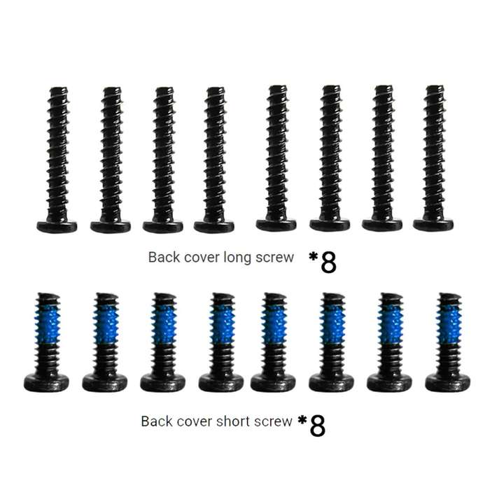 16 in 1 Steam Deck Back Cover Screw Set