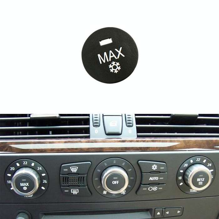 Car Air Conditioner Panel Switch Button MAX Snow Key 6131 9250 196-1 for BMW E60 2003-2010, Left ...