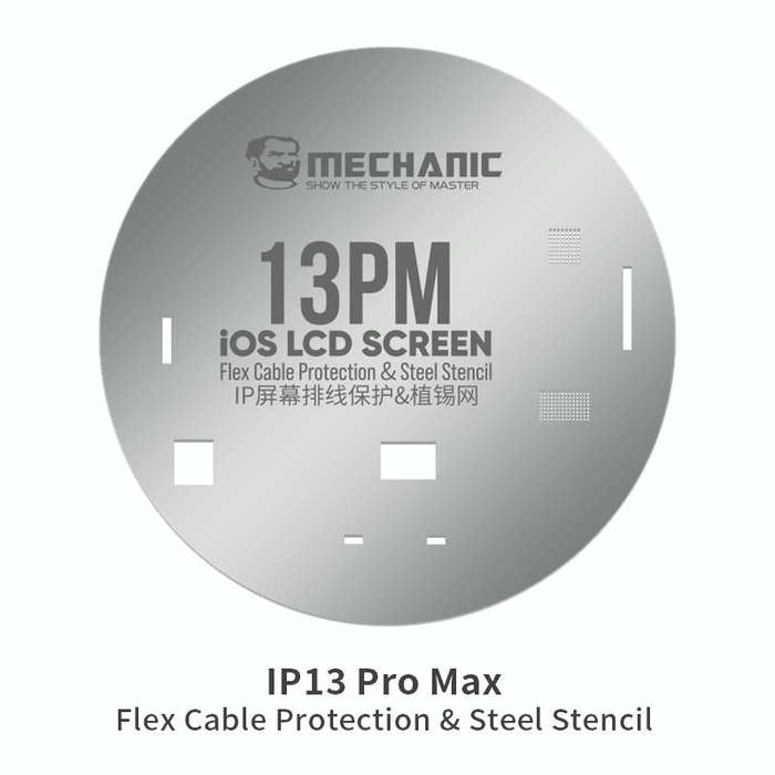 Mechanic UFO LCD Screen Flex Cable Protection and Reballing Planting For iPhone 13 Pro Max