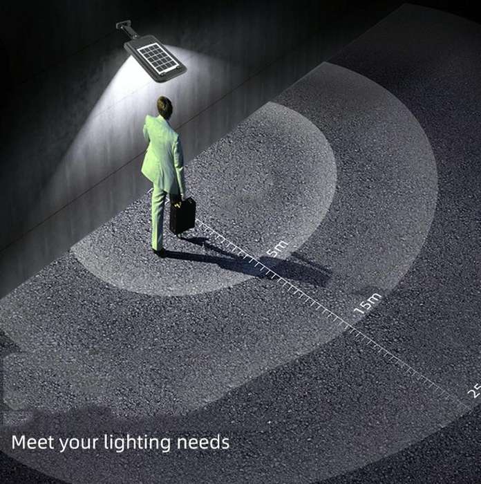 Solar Wall Light Outdoor Waterproof Human Body Induction Garden Lighting Household Street Light 4...