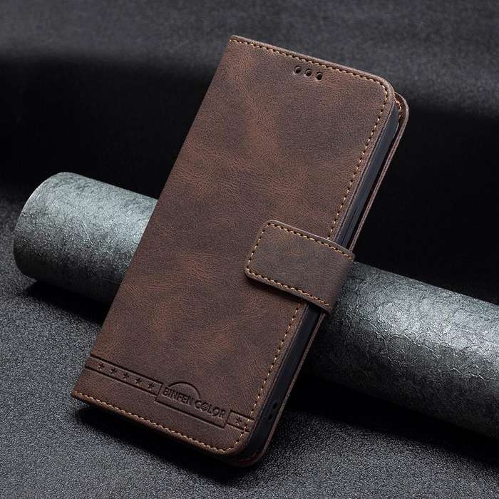 For vivo Y11 / Y15 / Y12 / Y17 Magnetic Clasp RFID Blocking Anti-Theft Leather Case with Holder &...