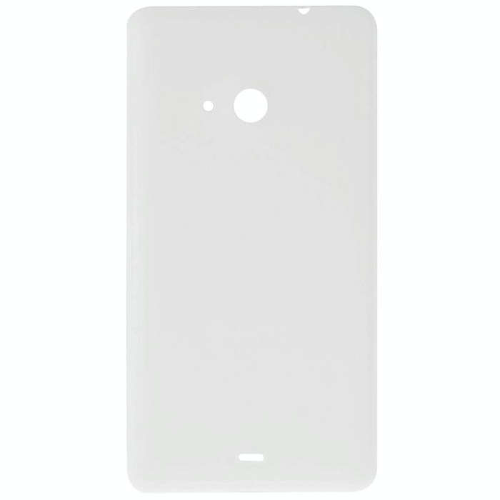Frosted Surface Plastic Back Housing Cover  for Microsoft Lumia 535(White)