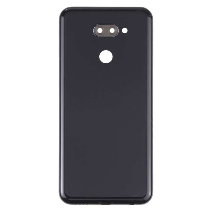 Back Battery Cover for LG K40s LMX430HM LM-X540 LM-X430(Black)