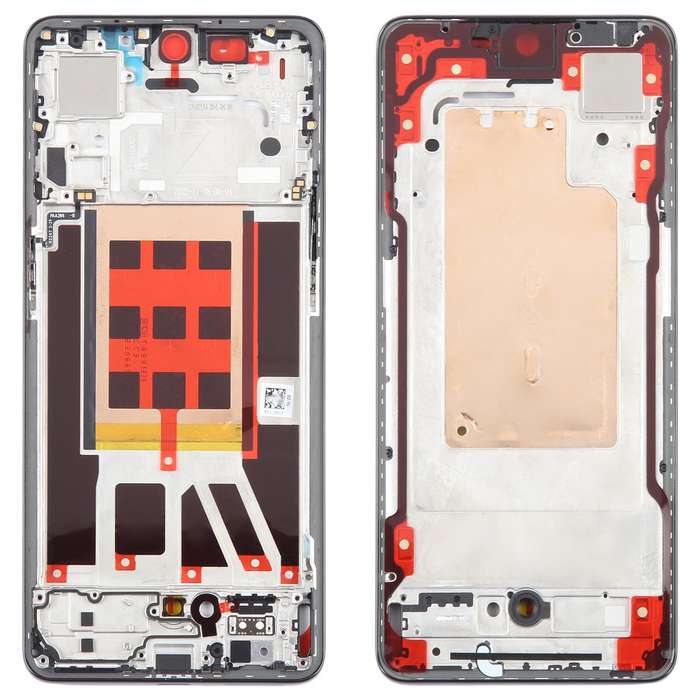 For OPPO Reno9 Pro Original Front Housing LCD Frame Bezel Plate (Black)