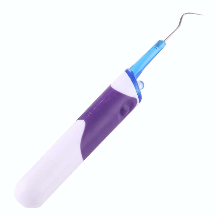 Lit-Pack 3 in 1 LED Professional Dental Oral Tool Kits (Dental Mirror + Tooth Stain Eraser + Plaq...