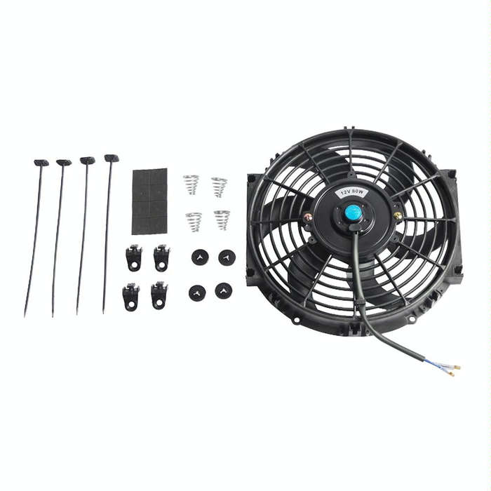 10 inch 12V 80W Car Powerful Transmission Oil Cooling Fan with Mounting Accessorie