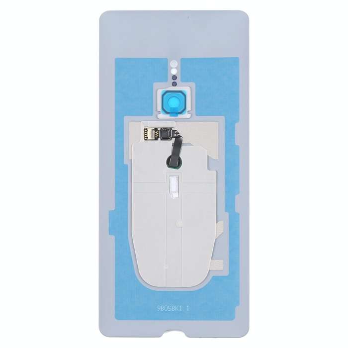 Original Battery Back Cover with Fingerprint for Sony Xperia XZ3(Silver)
