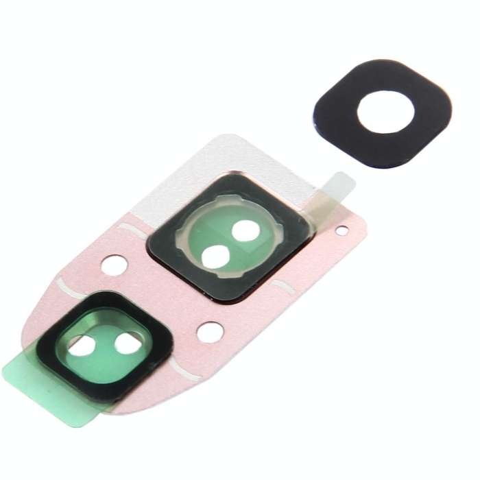 For Galaxy A5 (2017) / A520 10pcs Camera Lens Covers (Pink)