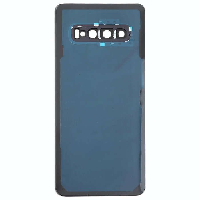 For Galaxy S10 Battery Back Cover with Camera Lens (Black)