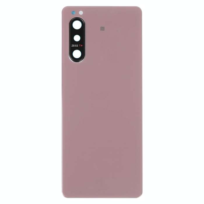 Battery Back Cover with Camera Lens Cover for Sony Xperia 5 II(Pink)