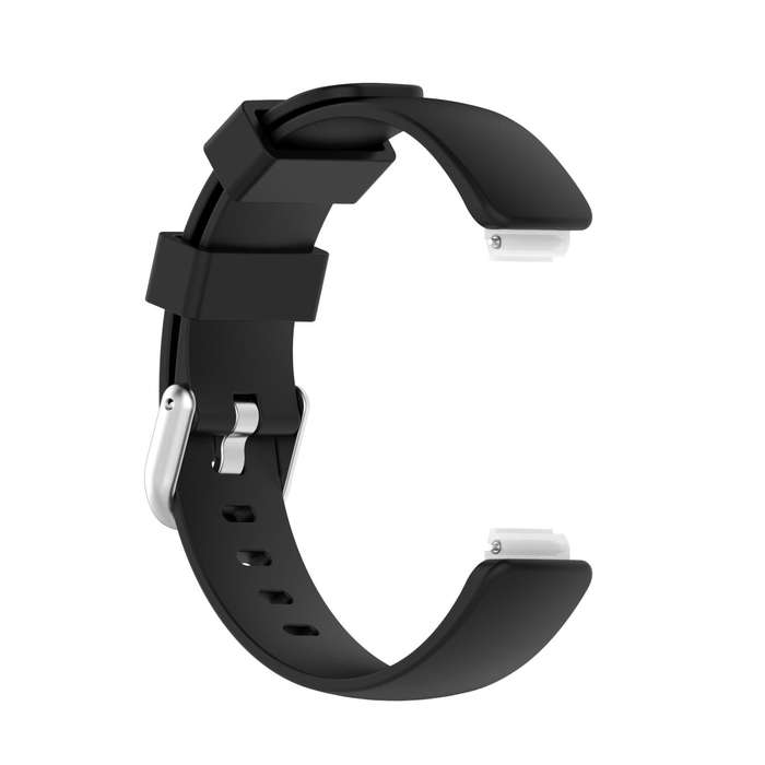 For Fitbit Inspire 2 TPE Watch Band, Size:L(Black)