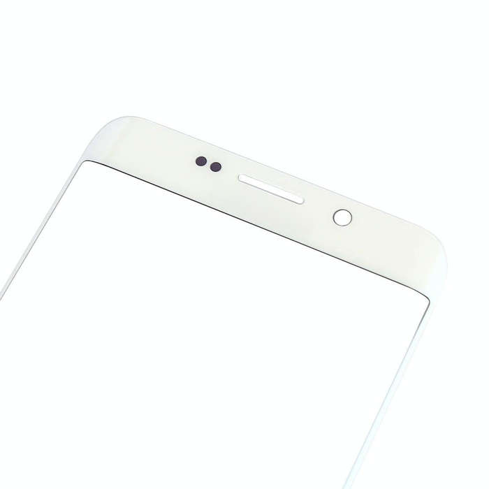 For Galaxy S6 Edge+ / G928 Front Screen Outer Glass Lens (White)