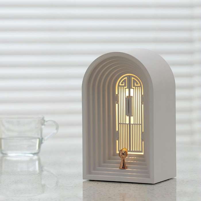 C3 Night Light Bluetooth Speaker USB Charging Sleeping Light, Specification: Ordinary(White)