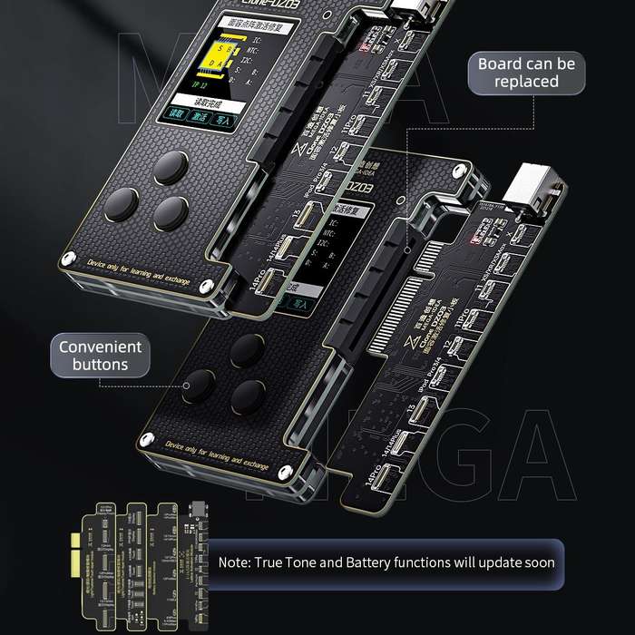 MEGA-IDEA Clone DZ03 Battery Activation & Face ID Dot Matrix Programmer for iPhone 8-14 Pro Max, ...