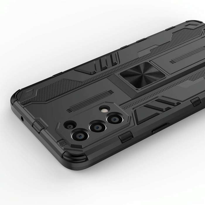 For OPPO Reno5 5G / 4G Supersonic PC + TPU Shock-proof Protective Case with Holder(Silver)