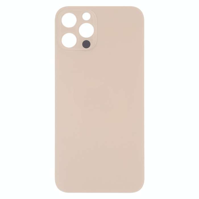 Easy Replacement Big Camera Hole Glass Back Battery Cover for iPhone 13 Pro(Gold)