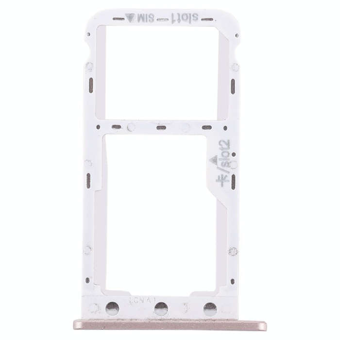 SIM Card Tray + SIM Card Tray / Micro SD Card for Huawei Enjoy 7 (Gold)