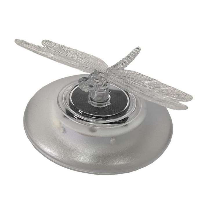 Solar Pool Floating Light Outdoor Villa Swimming Pool RGB Light Garden Grass Light(Dragonfly)