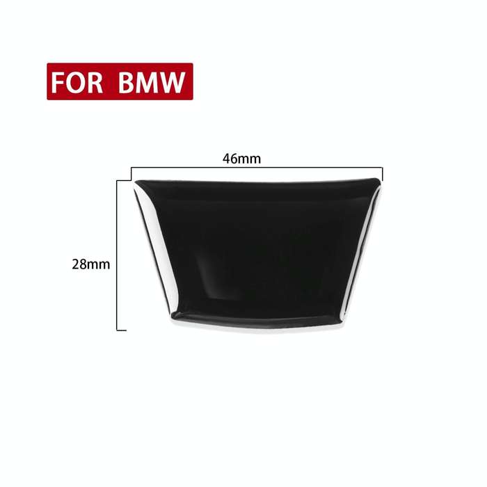 For BMW 3 Series E90 2005-2012 Car Steering Wheel Small Type B Decorative Sticker, Left and Right...