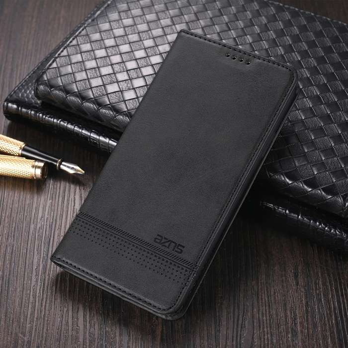 For vivo Y52s AZNS Magnetic Calf Texture Horizontal Flip Leather Case with Card Slots & Holder & ...