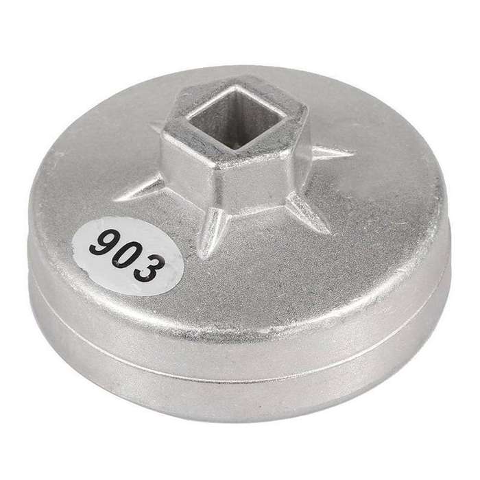903 74mm 14 Flute Aluminum Oil Filter Wrench Socket Remover Tool for BMW AUDI Benz