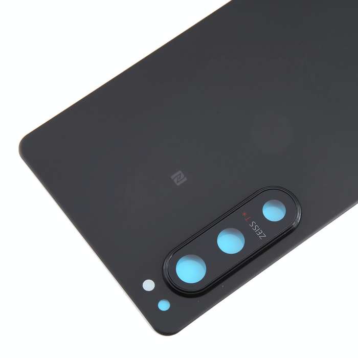 For Sony Xperia 5 IV Original Battery Back Cover with Camera Lens Cover(Black)