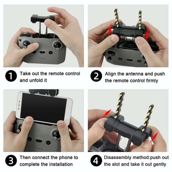 STARTRC 5.8GHz Anti-interference Copper Yagi-Uda Antenna Signal Enhancer for DJI Mavic Air 2 / Mi...
