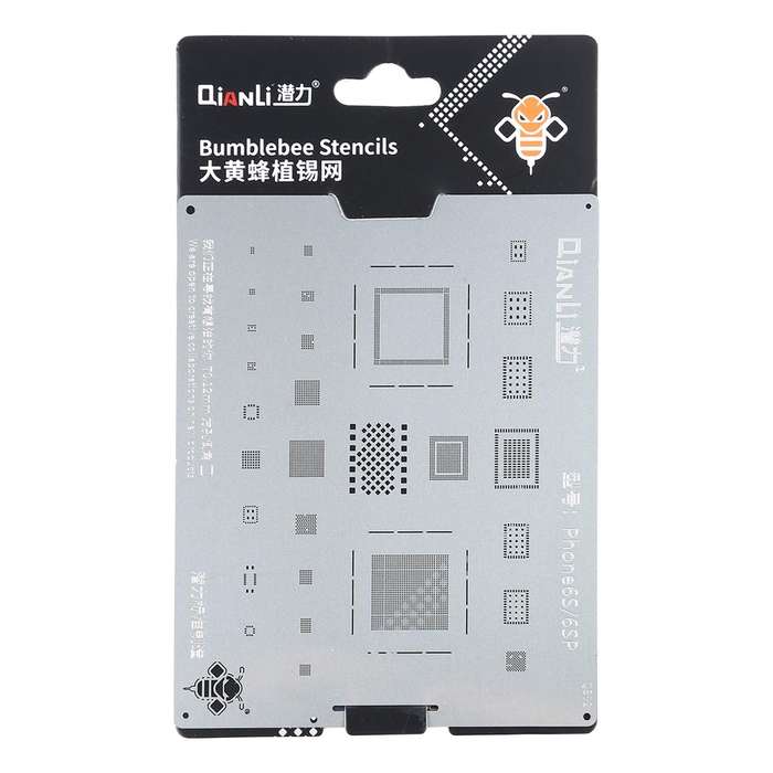 Qianli QS02 Bumblebee Stencils BGA Reballing Planting Tin Plate For iPhone 6s/6s Plus