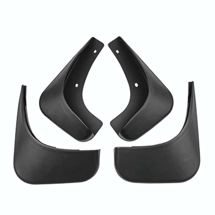 For Volkswagen Caddy 2005 4pcs/Set Car Auto Soft Plastic Splash Flaps Fender Guard