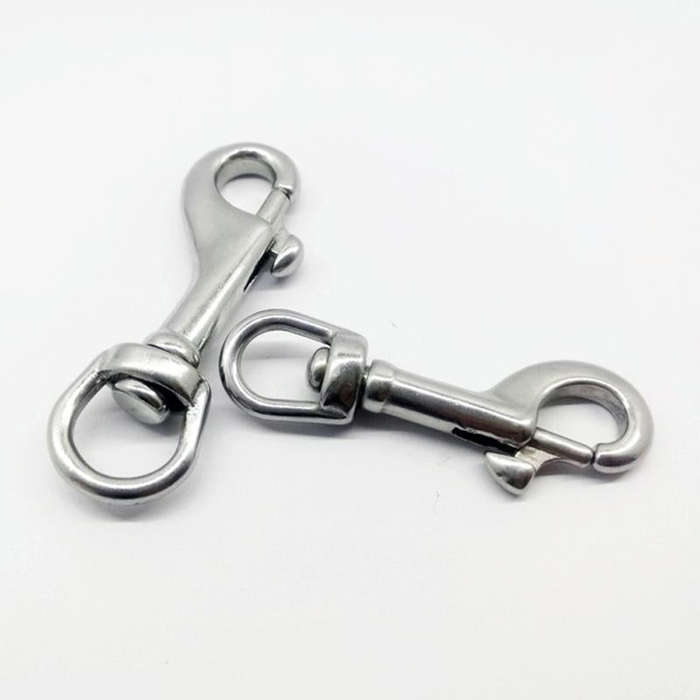 Stainless Steel Swivel Single Hook Pet Leash Hook, Specification: 120mm