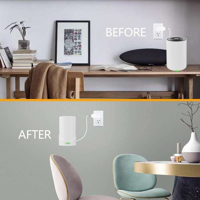 For TP Link Deco X68/X80/XE75/XE75 Pro Wifi 6-way Router Bracket(White)
