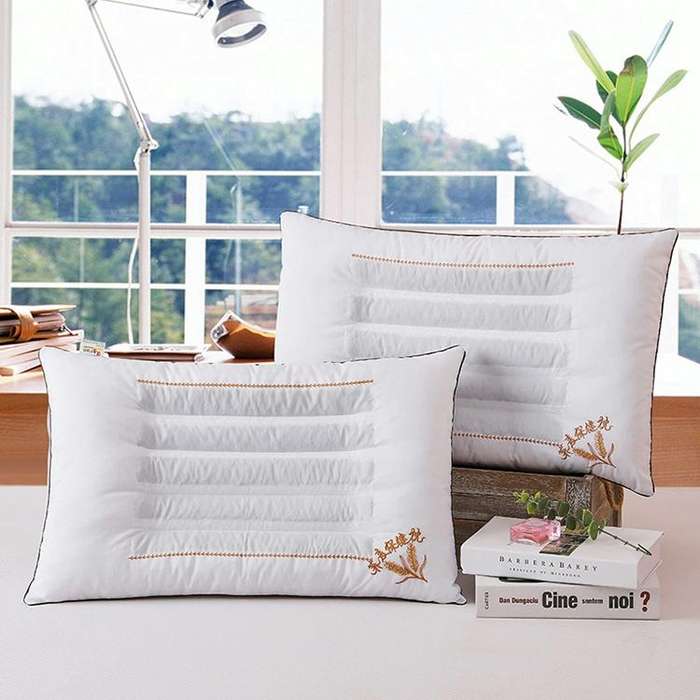 Cassia Lavender Buckwheat Pillow Buckwheat 45x72cm