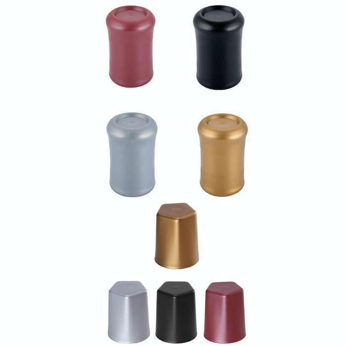 6 PCS Bar Thickening Anti-skid Dice Cup, Style: Little Waist(Black)