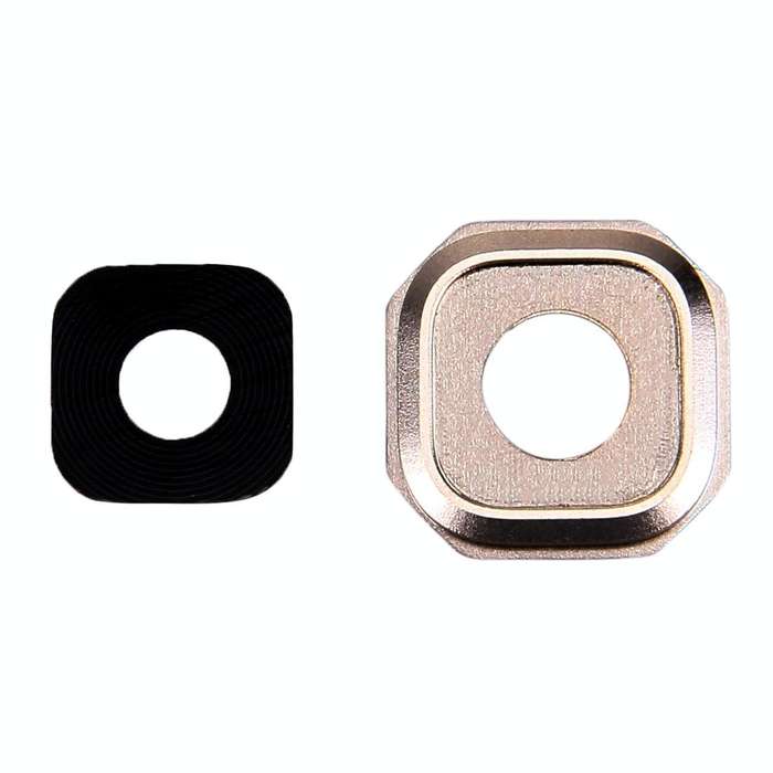 For Galaxy A7 (2016) / A710 10pcs Camera Lens Covers (Gold)
