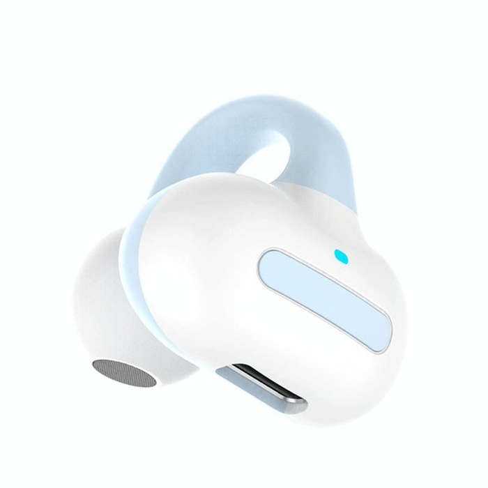 M-S8 Wireless Stereo Single Ear Clip-on Bluetooth Earphone(Blue)