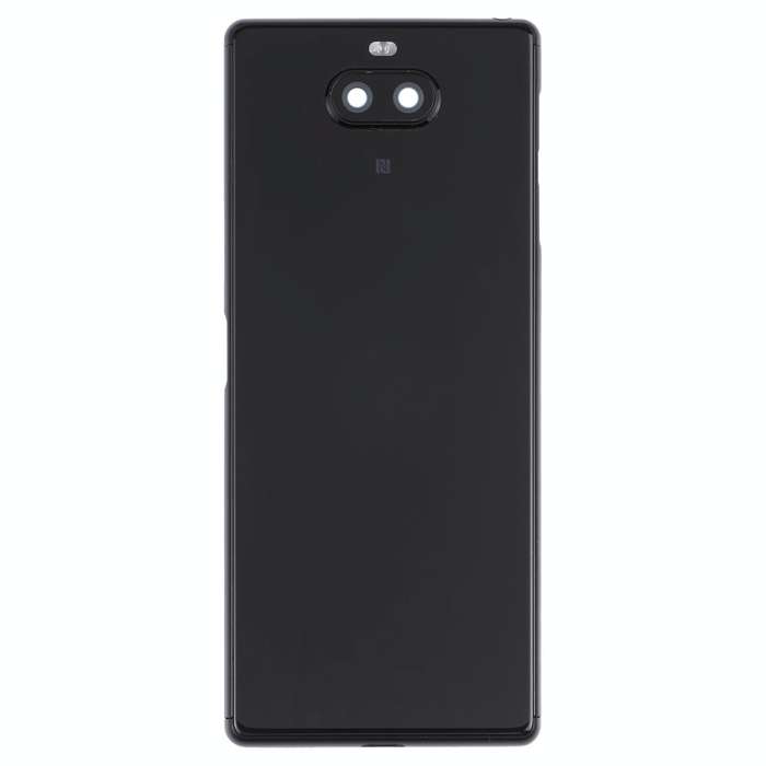 For Sony Xperia 8 Battery Back Cover with Middle Frame & Camera Lens Cover(Black)