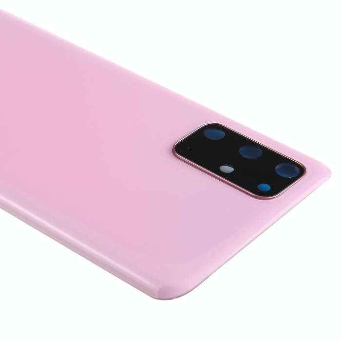 For Samsung Galaxy S20+ Battery Back Cover with Camera Lens Cover (Pink)