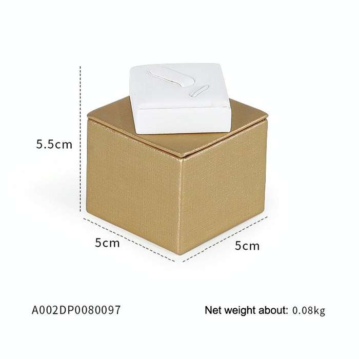 5x5x5.5cm Ring Display Stand Jewelry Display Microfiber Jewelry Props Display Rack