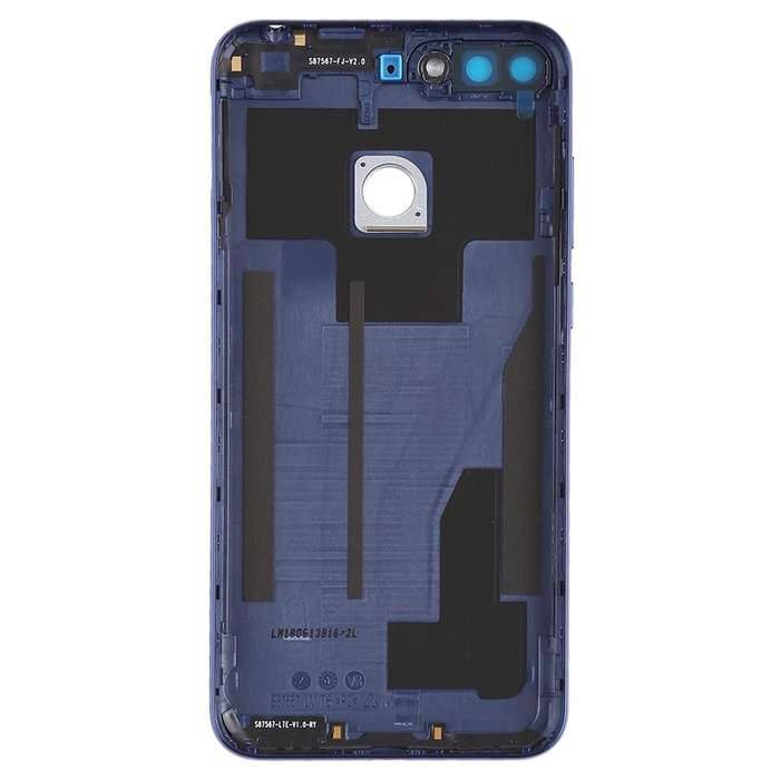 Back Cover with Side Keys & Camera Lens for Huawei Honor Play 7A(Blue)