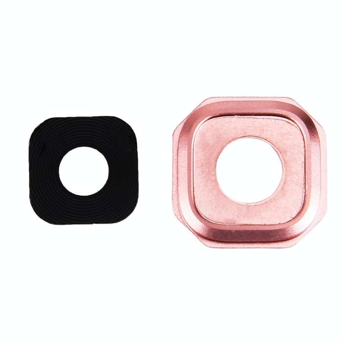 For Galaxy A5 (2016) / A510 10pcs Camera Lens Covers (Pink)