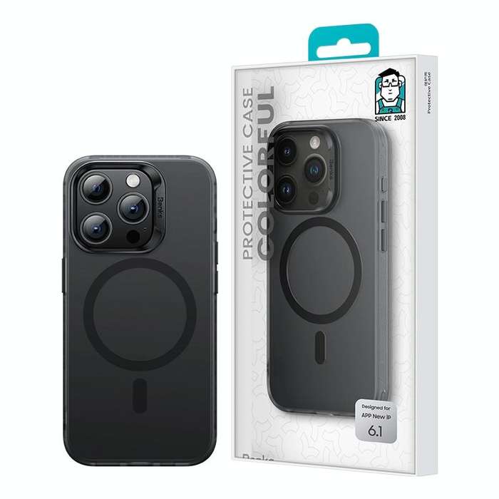 For iPhone 15 Pro Benks Light Sand Series MagSafe Magnetic Shockproof Phone Case(White)