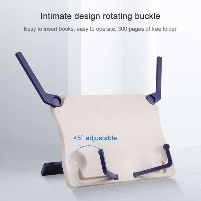 Portable Foldable Desktop Music Stand(White)