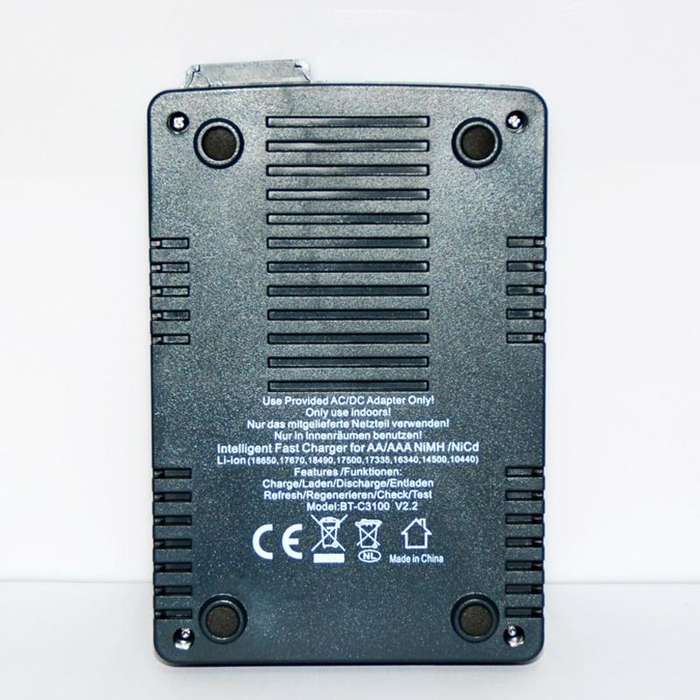 OPUS BT-C3100 Smart Smart Digital Intelligent 4-Slot Battery Charger(UK Plug)
