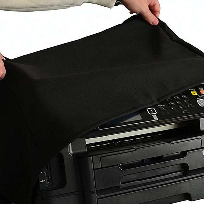 3D Printer Waterproof Cover Copier Dust Cover, Size: 50x40x30cm(Silver)