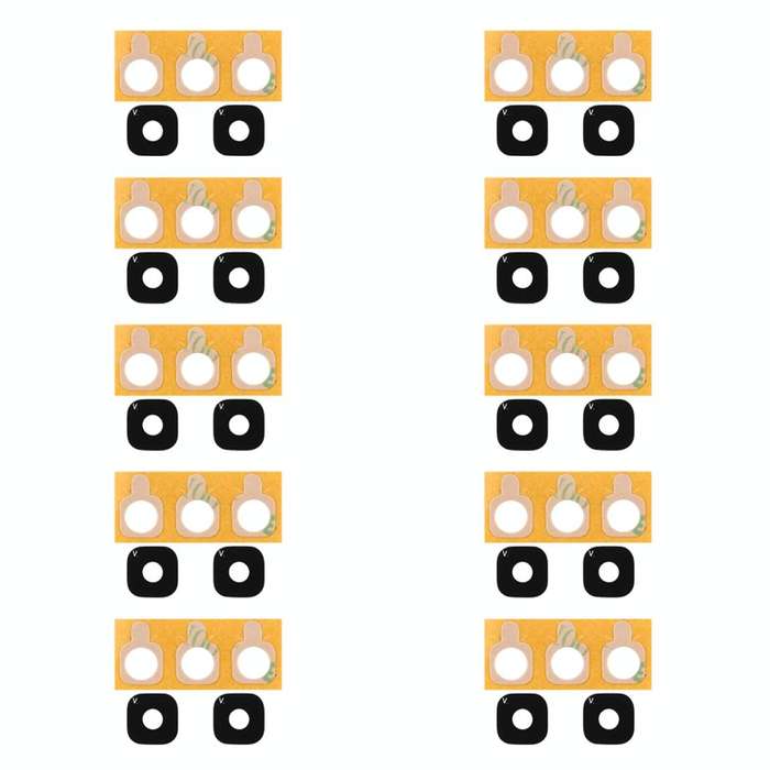 For Galaxy J2 Pro (2016) 10pcs Back Camera Lens Cover with Sticker
