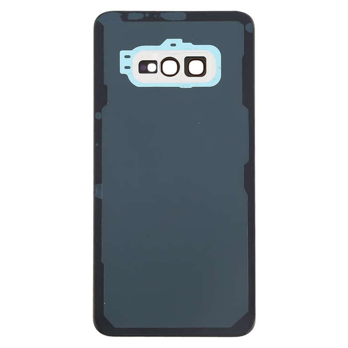 For Galaxy S10e Battery Back Cover with Camera Lens (White)