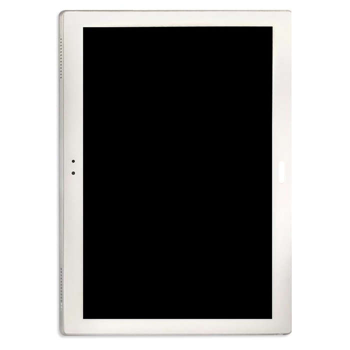 LCD Screen and Digitizer Full Assembly with Frame for Lenovo TAB4 Plus TB-X704 / TB-X704L(White)