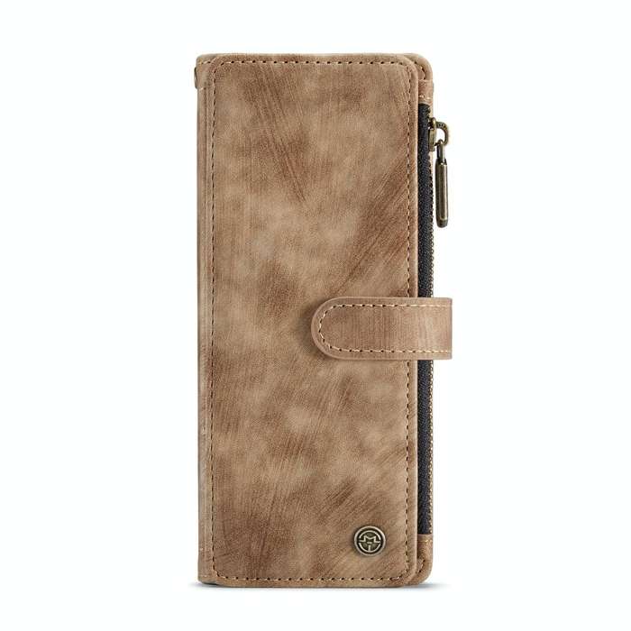 For Samsung Galaxy Z Fold4 5G CaseMe C30 Multifunctional Phone Leather Phone Case(Brown)