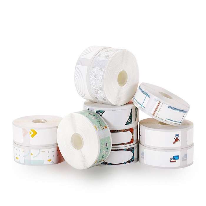 Thermal Label Paper Commodity Price Label Household Label Sticker for NIIMBOT D11(Cute Rabbit)